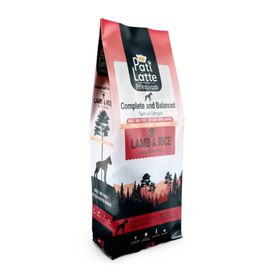 Pati Latte Kuzu Etli Pirinçli 15 kg Kuru Köpek Maması