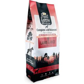 Pati Latte Kuzu ve Pirinçli 15 kg Yetişkin Köpek Maması