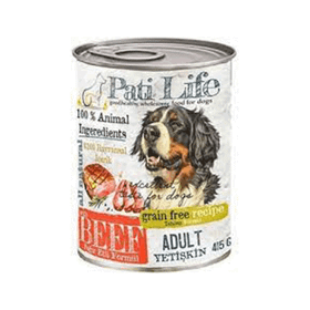 Pati Life Yetişkin Sığır Etli 24x415 gr Köpek Maması