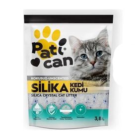 Patican 11x3.8 Lt Silika Kokusuz Kristal Kedi Kumu