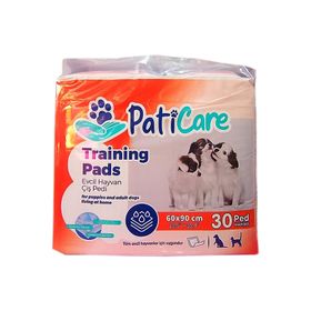 Paticare Training Pads 60x90 cm 30 Adet Turuncu Köpek Tuvalet Eğitim Pedi