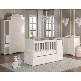 Patiko SAHRA-950 Beyaz Bebek Odası Takımı