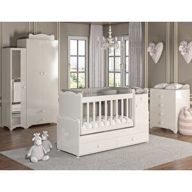 Patiko SAHRA-950 Beyaz Bebek Odası Takımı
