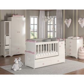 Patiko SAHRA-950 Pembe Bebek Odası Takımı