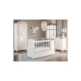 Patiko SAHRA-970 2 Kapılı Beyaz Bebek Odası Takımı