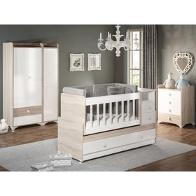 Patiko SW 704A Büyüyebilen Sonomo Kahverengi Bebek Odası Takımı