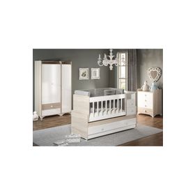 Patiko SW 704A Büyüyebilen Sonomo Kahverengi Bebek Odası Takımı