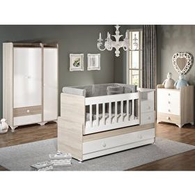 Patiko SW 704A Büyüyebilen Sonomo Kahverengi Bebek Odası Takımı