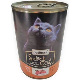 Patimax 400 gr Kuzu Etli Parça Etli Kedi Konservesi