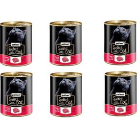 Patimax 6x400 gr Parça Ton Balıklı Kedi Konserve