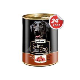 Patimax Etli 24x400 gr Konserve Köpek Maması