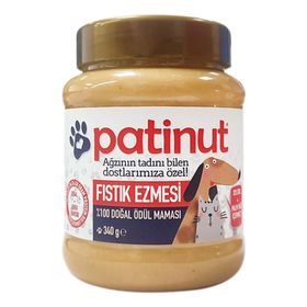 Patinut 340 gr Kedi Köpek Ödül Maması Yer Fıstığı Ezmesi