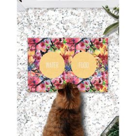 PatiPeti İlkbahar Kedi Köpek Mama Eğitim Paspası ve Beslenme Altlığı