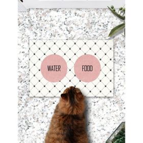 PatiPeti Mini Pati Kedi Köpek Mama Eğitim Paspası ve Beslenme Altlığı