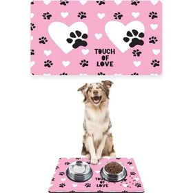 PatiPeti Touch Of Love 50x35 cm Köpek Mama ve Eğitim Paspası
