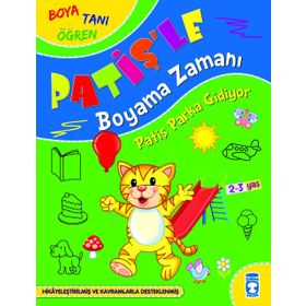 Patiş Parka Gidiyor - Patişle Boyama Zamanı | Timaş Yayınları