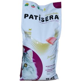 Patisera Steril Somonlu 15 kg Kedi Maması