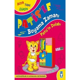 Patiş'in Dolabı - Patişle Boyama Zamanı | Timaş Yayınları