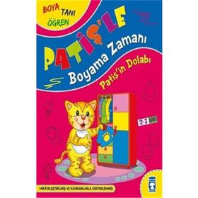Patiş'in Dolabı - Patişle Boyama Zamanı | Timaş Yayınları