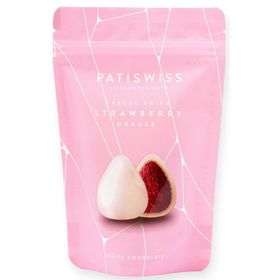 Patiswiss Beyaz Çikolatalı 80 gr Çilek Draje