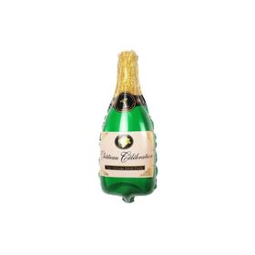 Patladı Gitti 104x49 cm Chateau Celebration Yazılı Yeşil Büyük Boy Bride To Be Bekarlığa Veda Folyo Balon