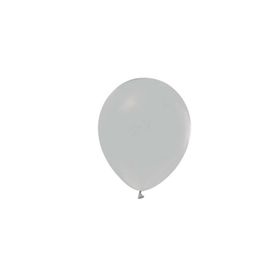 Patladı Gitti 12 inç Gri 10 Adet Balon