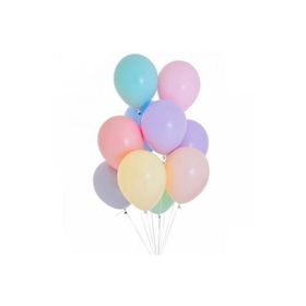 Patladı Gitti 12 inç Karışık Makaron 10 Adet Balon