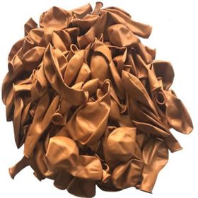 Patladı Gitti 12 inç Metalik Gold 10 Adet Balon
