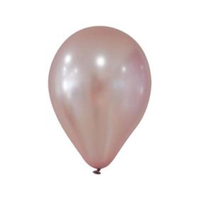 Patladı Gitti 12 inç Metalik Gül Kurusu 10 Adet Balon