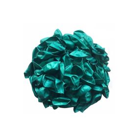 Patladı Gitti 12 inç Metalik Koyu Yeşil 10 Adet Balon