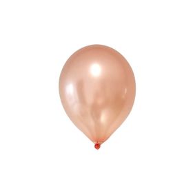 Patladı Gitti 12 inç Metalik Rose Gold 10 Adet Balon