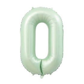 Patladı Gitti 34 inç 76-82 cm 0 Rakam Adaçayı Folyo Balon