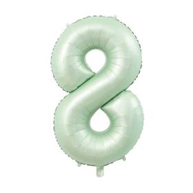 Patladı Gitti 34 inç 76-82 cm 8 Rakam Adaçayı Folyo Balon