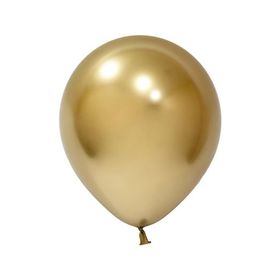 Patladı Gitti 45 cm 18 inç Krom Gold Jumbo Büyük Boy Balon