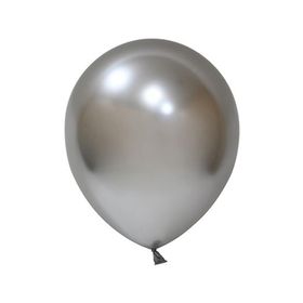 Patladı Gitti 45 cm 18 inç Krom Gümüş Jumbo Büyük Boy Balon