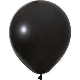 Patladı Gitti 45 cm 18 inç Siyah Jumbo Büyük Boy Balon
