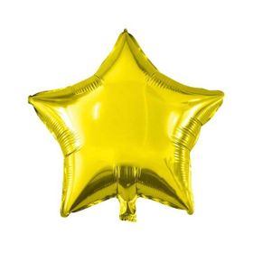 Patladı Gitti 45 cm Gold Yıldız Bebek Çocuk Parti Kutlama Folyo Balon
