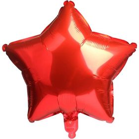Patladı Gitti 45 cm Kırmızı Yıldız Bebek Çocuk Parti Kutlama Folyo Balon