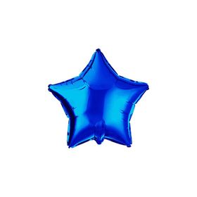 Patladı Gitti 45 cm Mavi Yıldız Bebek Çocuk Parti Kutlama Folyo Balon