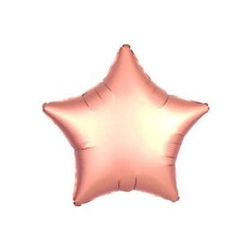 Patladı Gitti 45 cm Rose Gold Yıldız Bebek Çocuk Parti Kutlama Folyo Balon