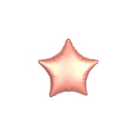 Patladı Gitti 45 cm Rose Gold Yıldız Bebek Çocuk Parti Kutlama Folyo Balon