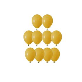 Patladı Gitti 5 inç Hardal 10 Adet Mini Balon