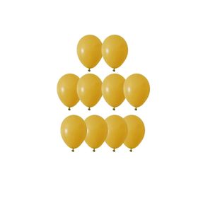 Patladı Gitti 5 inç Hardal 10 Adet Mini Balon