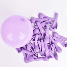 Patladı Gitti 5 inç Makaron Lila 10 Adet Mini Balon