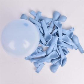 Patladı Gitti 5 inç Makaron Mavi 10 Adet Mini Balon