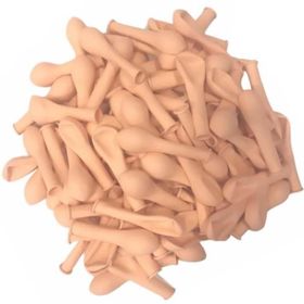 Patladı Gitti 5 inç Makaron Somon 10 Adet Mini Balon