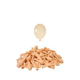 Patladı Gitti 5 inç Makaron Somon 10 Adet Mini Balon
