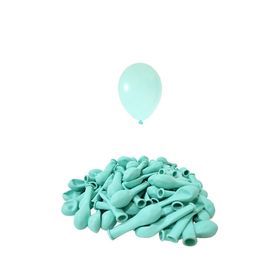 Patladı Gitti 5 inç Su Yeşili 10 Adet Mini Balon