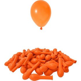 Patladı Gitti 5 inç Turuncu 10 Adet Mini Balon