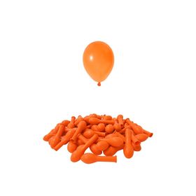 Patladı Gitti 5 inç Turuncu 10 Adet Mini Balon